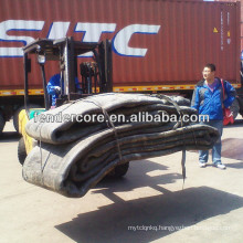 Heavy duty Inflatable Rubber Airbags can be also used for floating bridge and dock construction